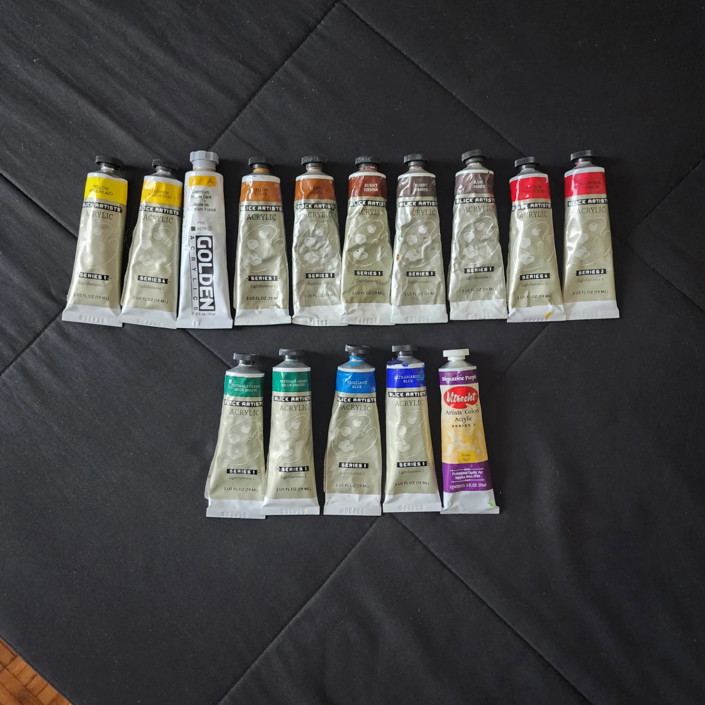 Acrylic Paints (13 total)