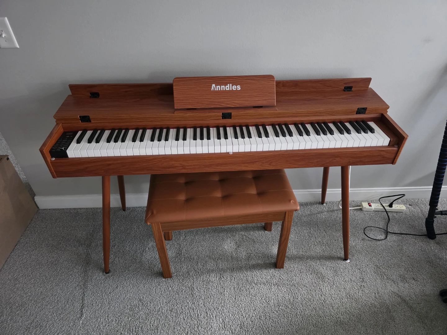 Anndles Digital Piano with Bench