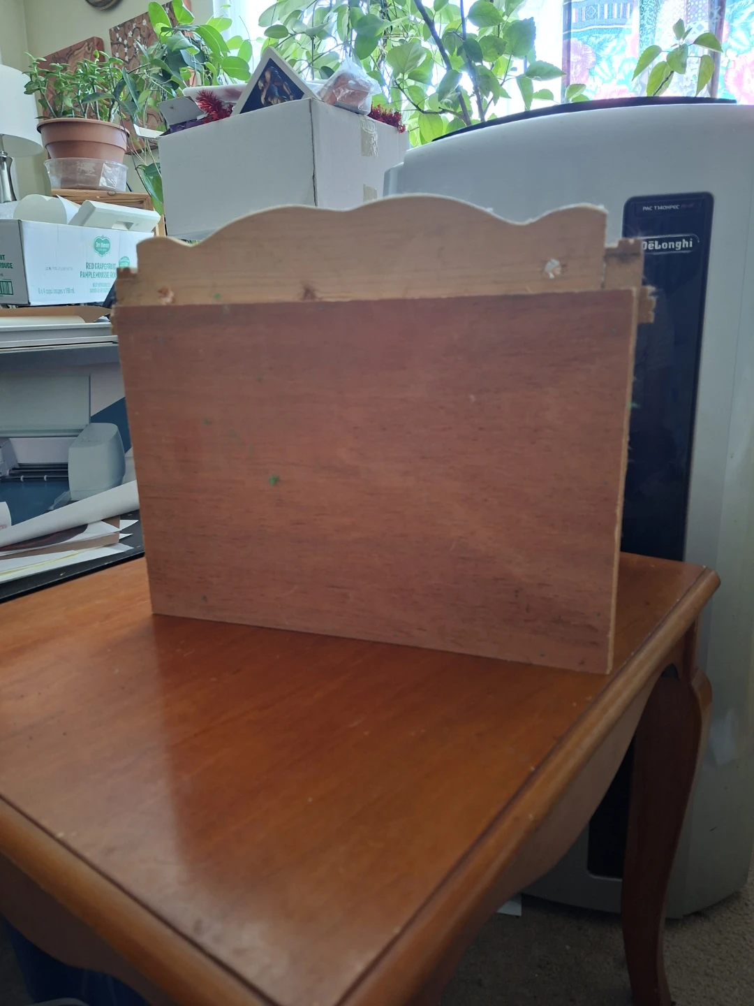 Wooden Bread Box with Window - photo 4