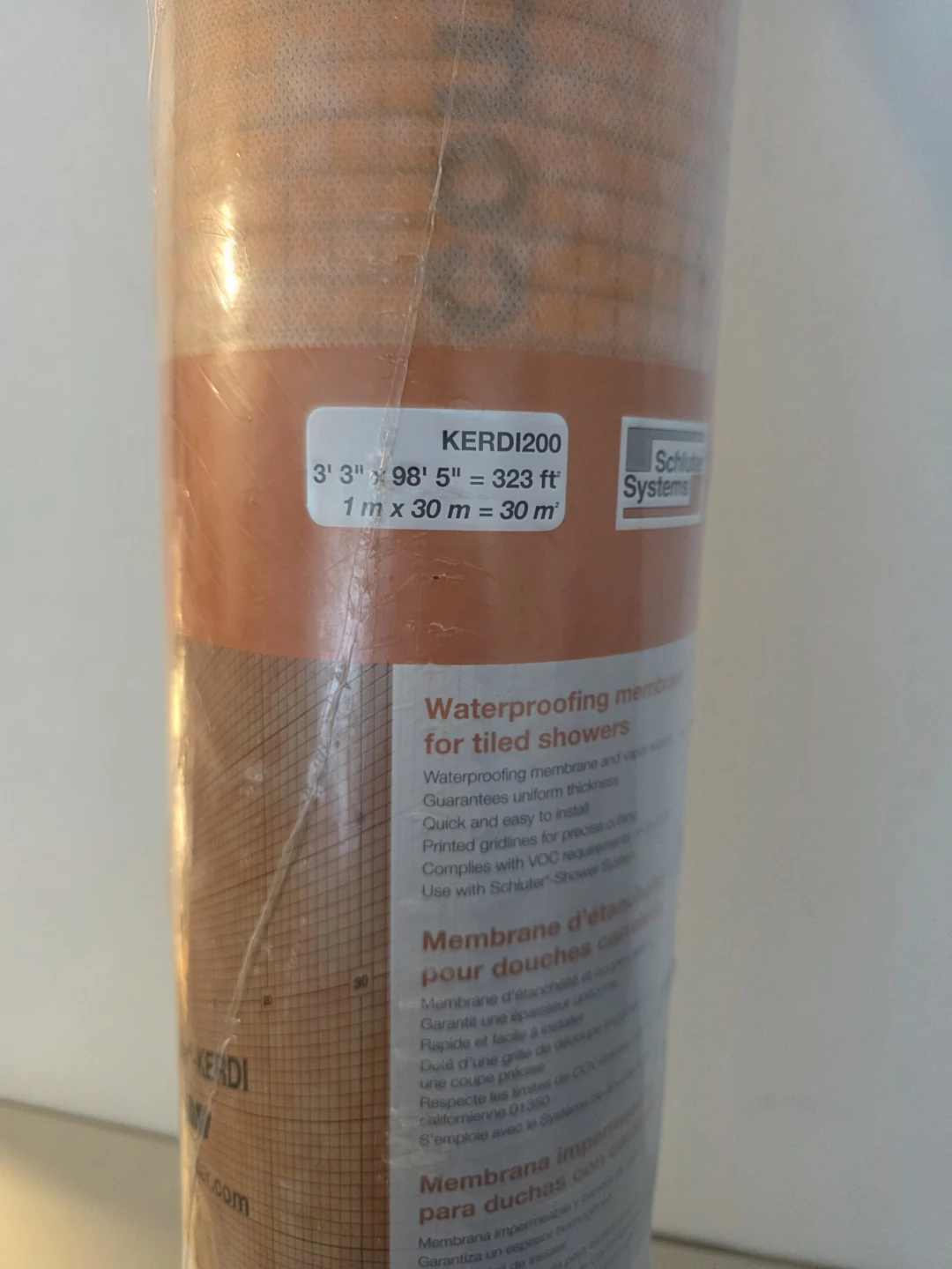 Schluter KERDI200 Waterproofing Membrane - photo 3