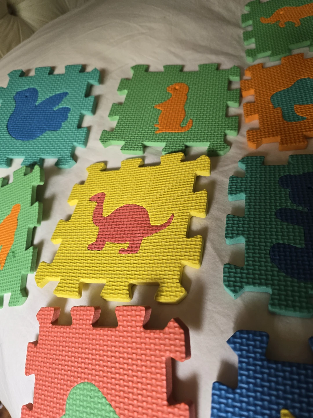 17 Foam Puzzle Mats with Animal Designs - photo 4