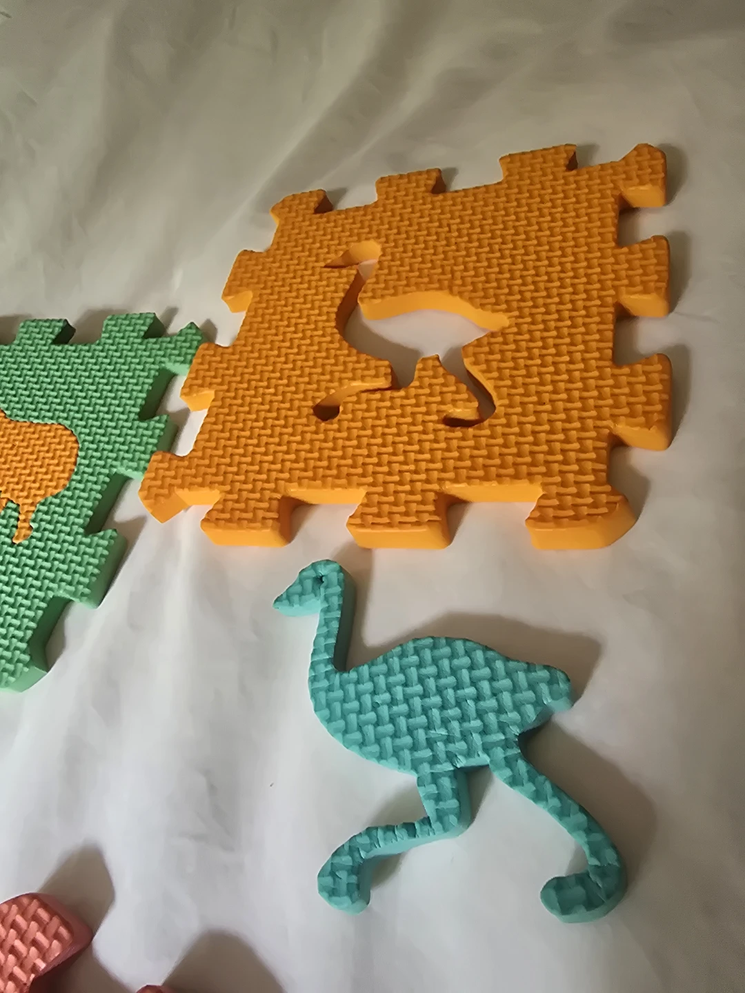 17 Foam Puzzle Mats with Animal Designs - photo 5