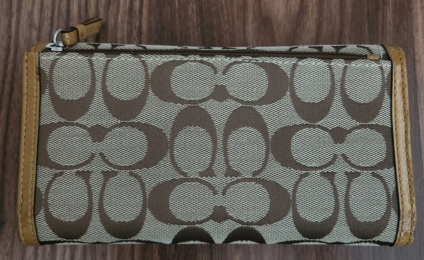 ⚽️ Brand New Coach Signature Buckle Long Wallet (NWT) - photo 2