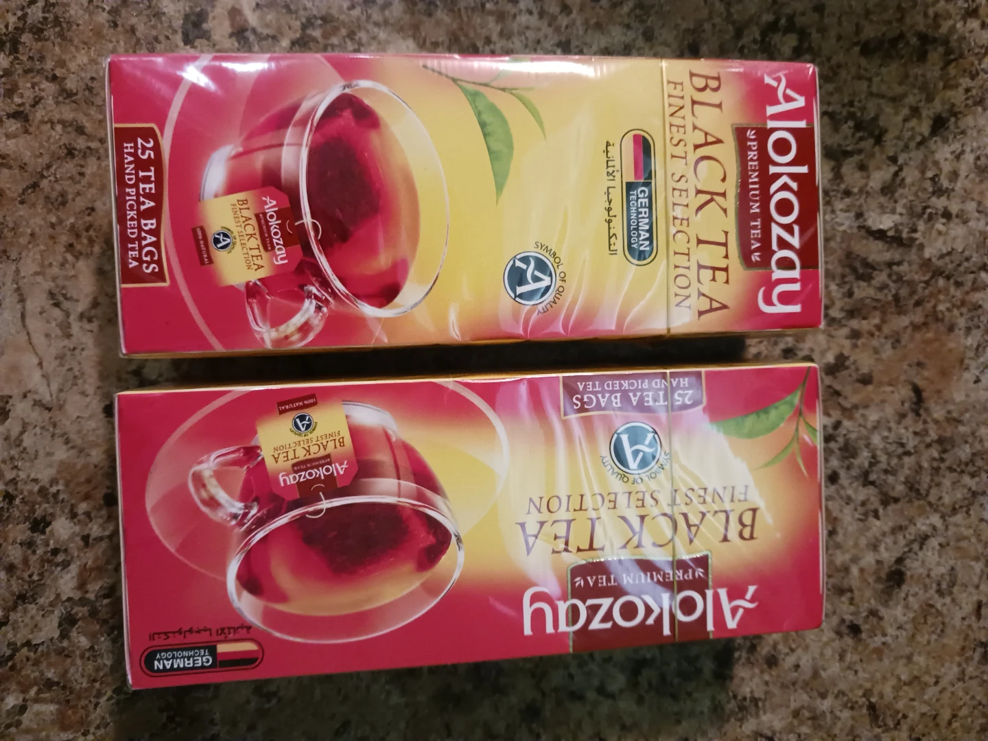 ⚽Alokozay Black Tea - 2 Boxes of 25 Tea Bags
