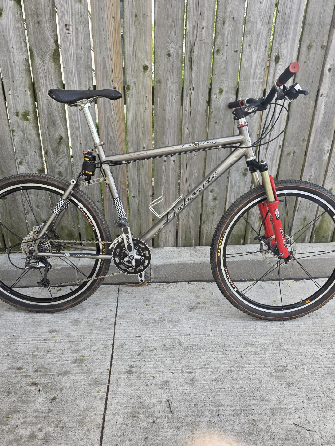 Titanium Retro MTB 26er soft Tail - photo 3