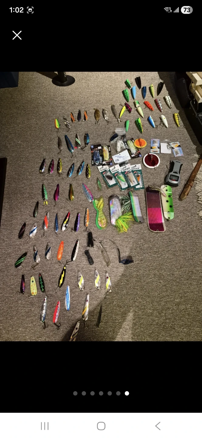Fishing Lures and Tackle Box