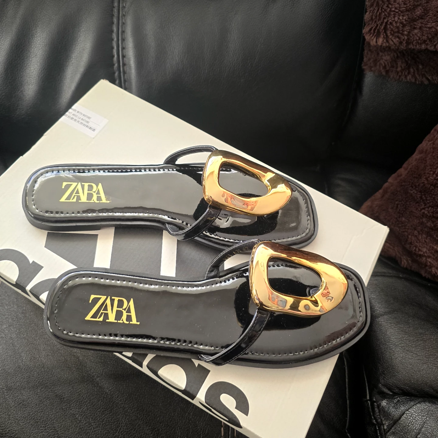 Brand new Zara Black Gold women sleepers sale - photo 5