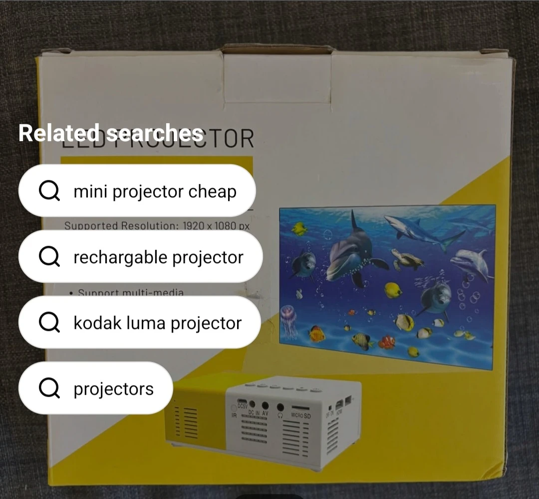 LED Portable Projector - Supports 1920 x 1080 px - photo 4
