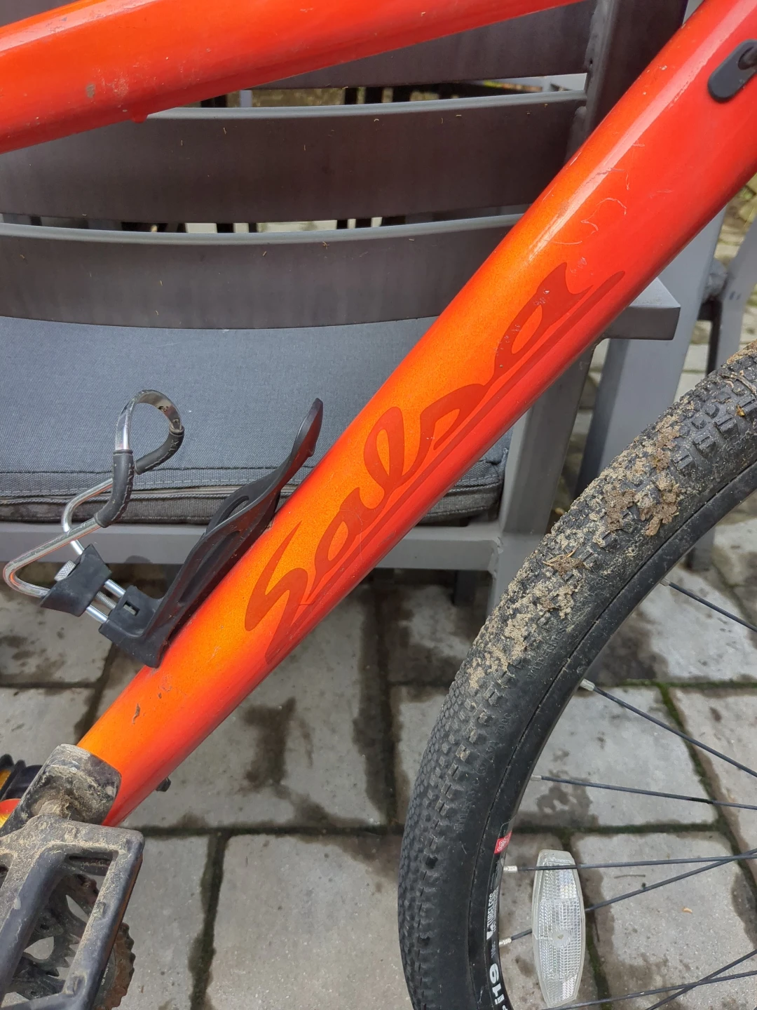 Salsa Journeyman Blaze Orange 52 Frame - photo 3