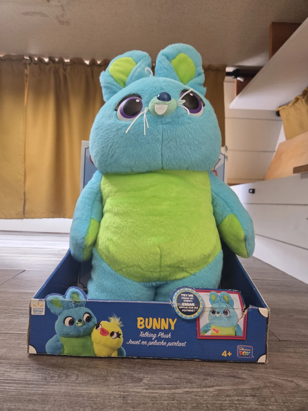 Bunny talking plush from toy story