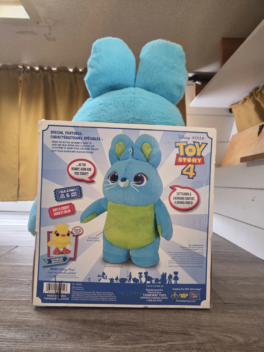 Bunny talking plush from toy story - photo 2