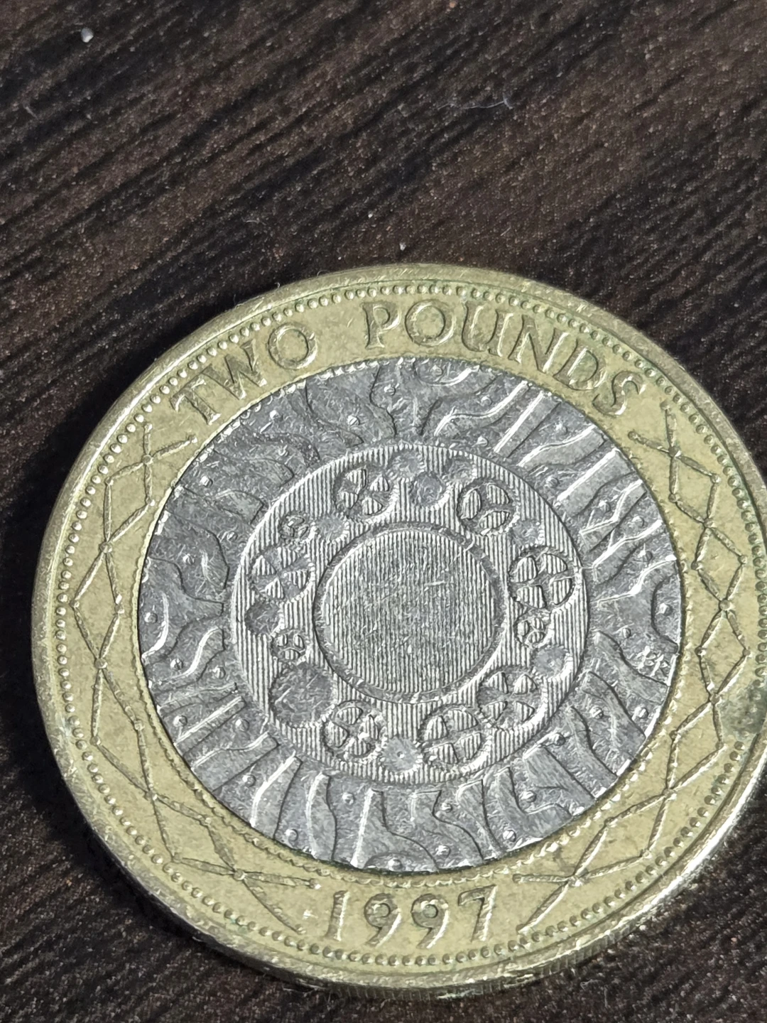 1997 Two Pound Coin - photo 2