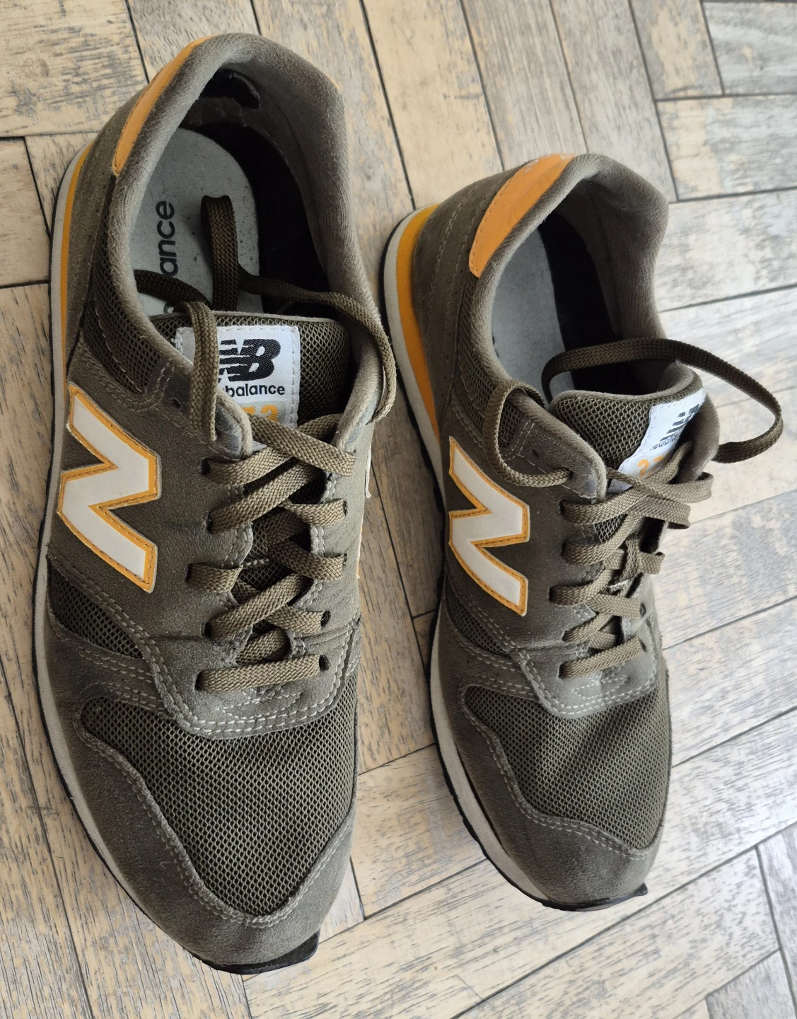 New Balance 373 Olive Orange Sneakers - photo 2