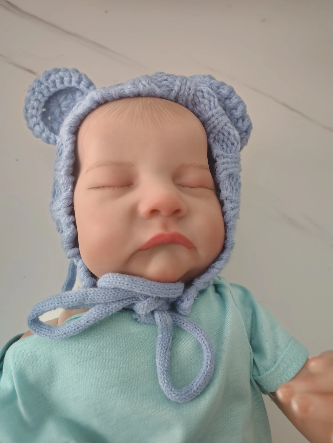Baby Doll with Blue Bear Hat - photo 3