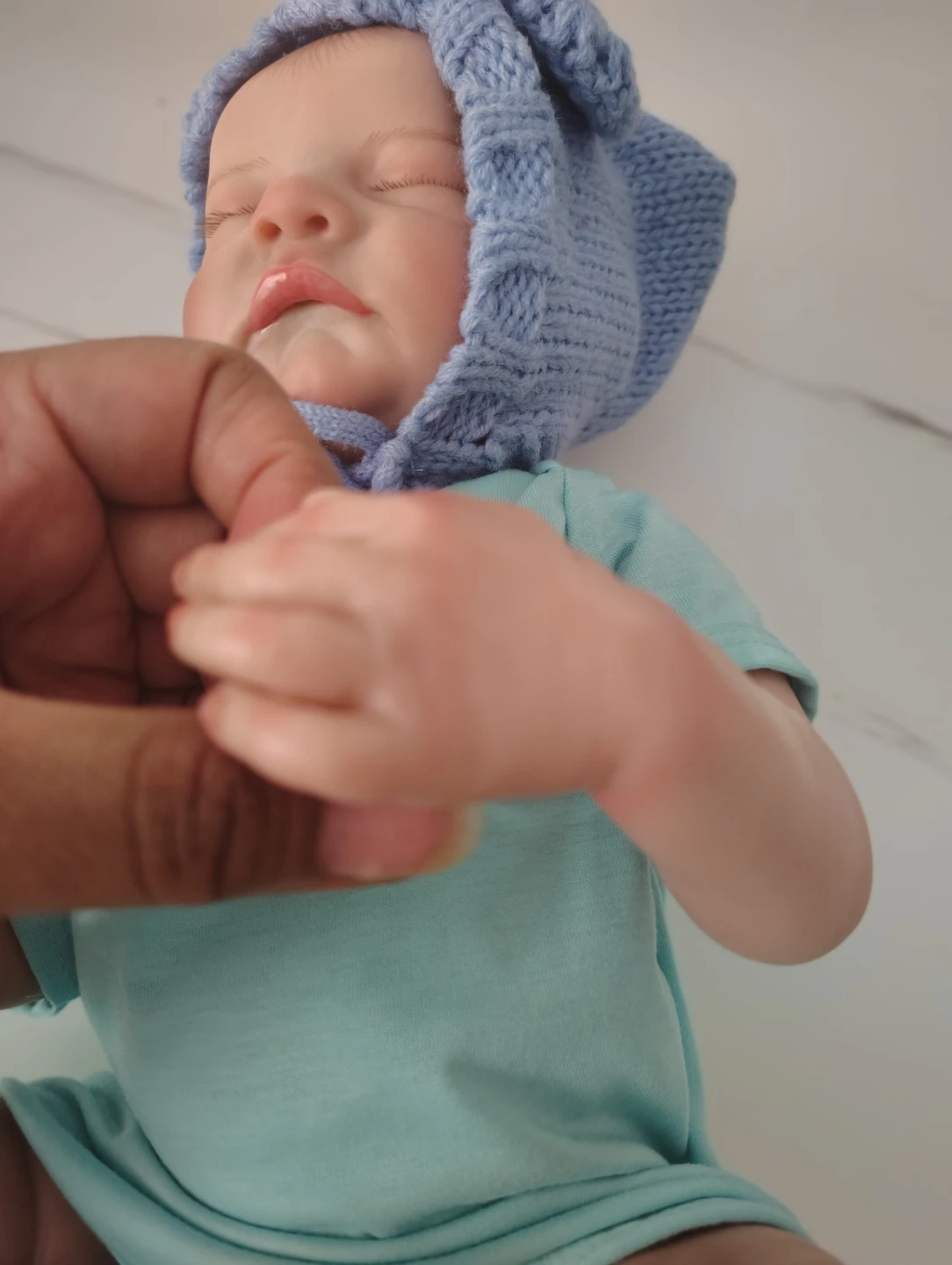 Baby Doll with Blue Bear Hat - photo 5