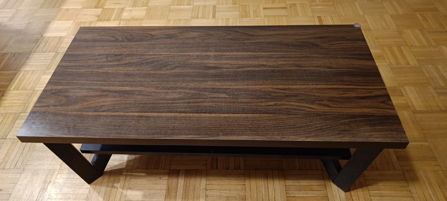 Wooden Coffee Table and End Table Set