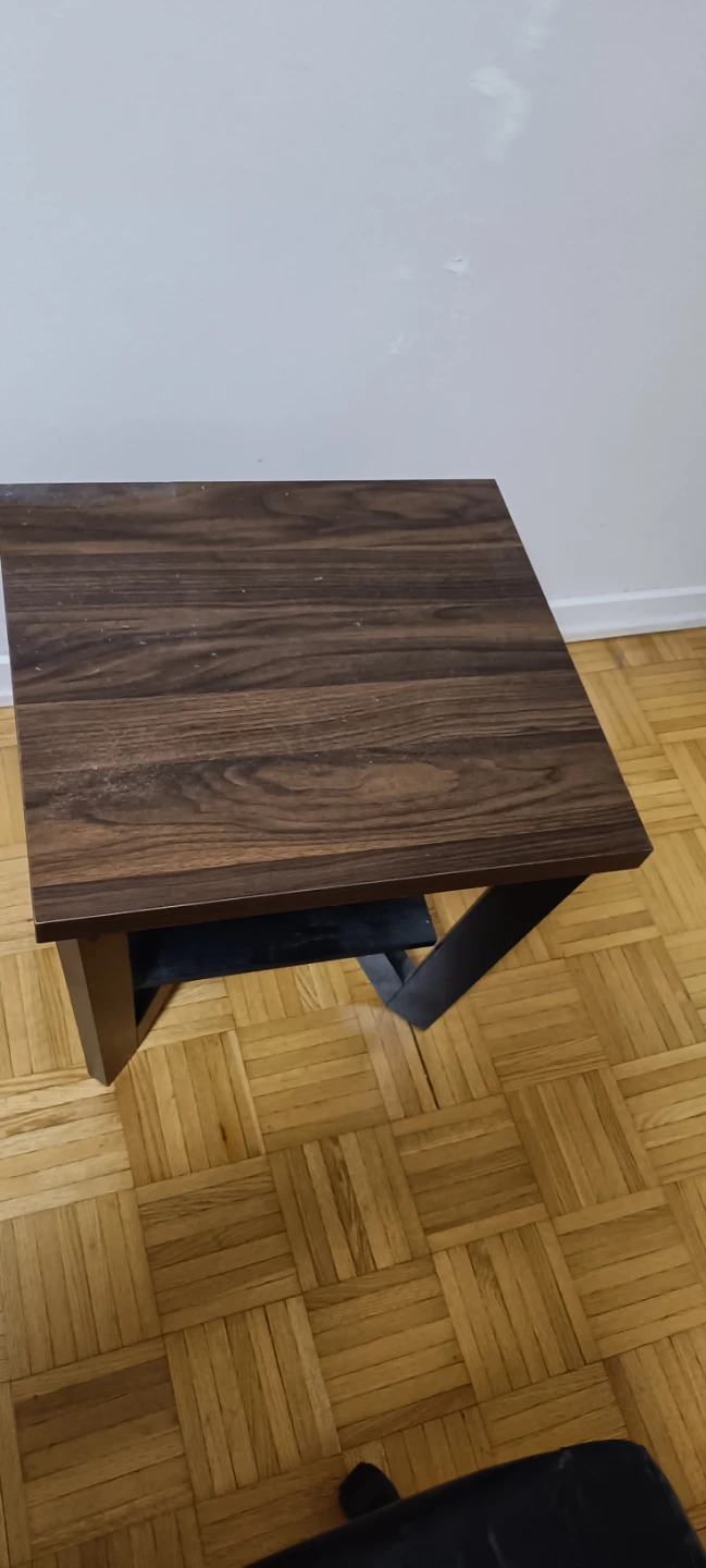 Wooden Coffee Table and End Table Set - photo 3