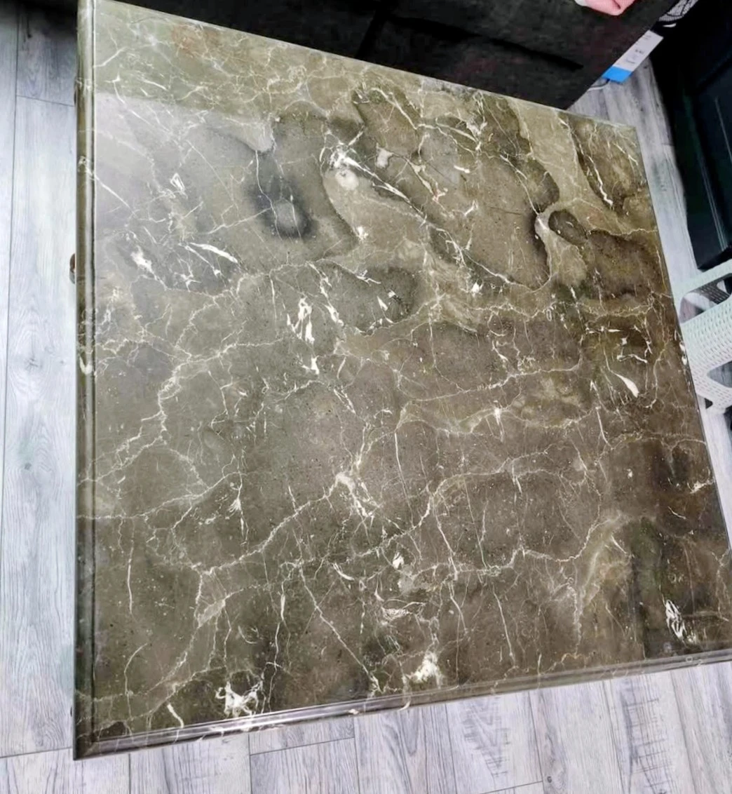 Ornate Marble Top Coffee Table - photo 2