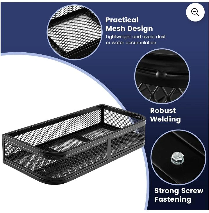 ATV Front Rack Cargo Basket - photo 3