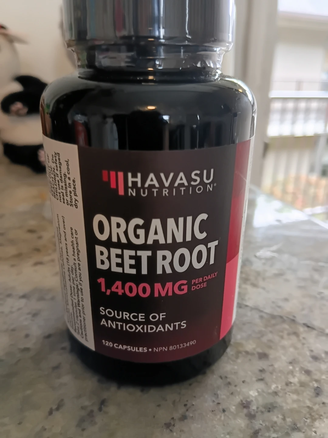Havasu Nutrition Organic Beet Root 1,400 MG Capsules