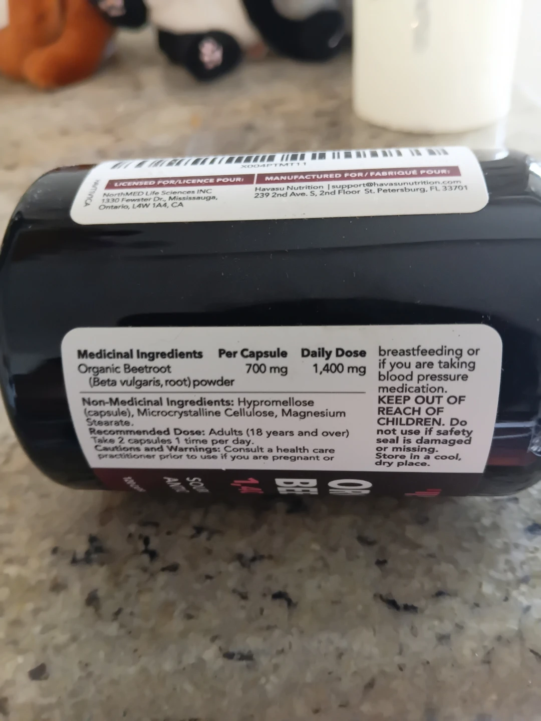 Havasu Nutrition Organic Beet Root 1,400 MG Capsules - photo 2