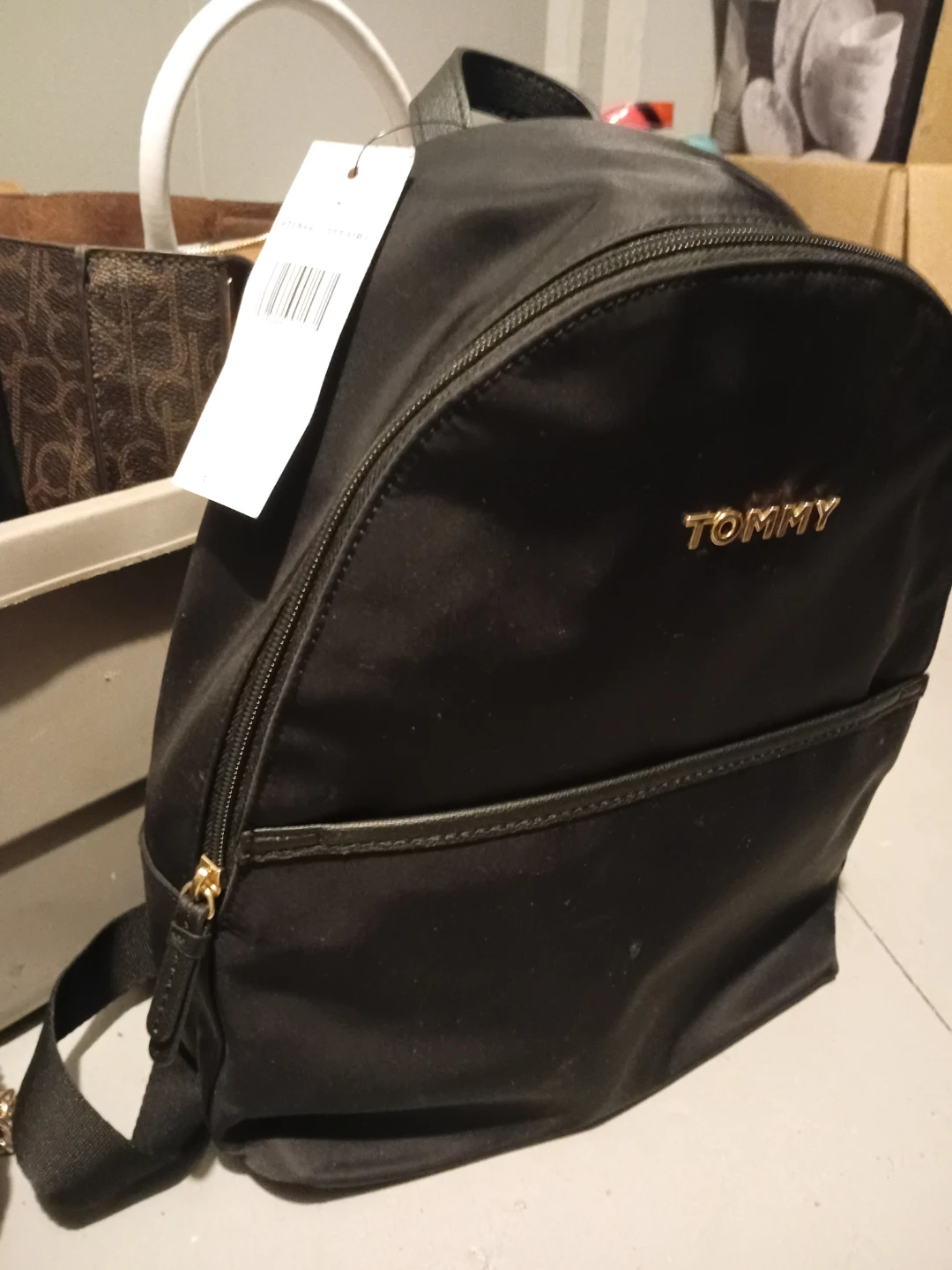 Tommy Hilfiger Black Backpack