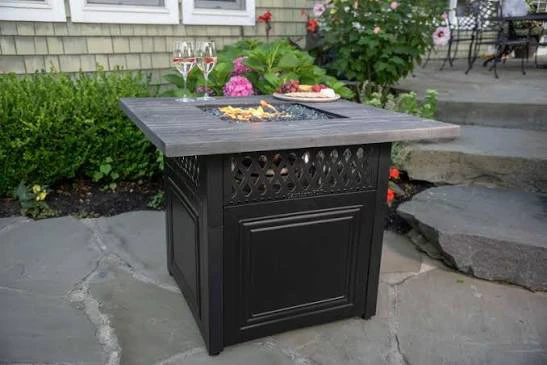 Donovan Dual Heat Propane Outdoor Fire Pit Table