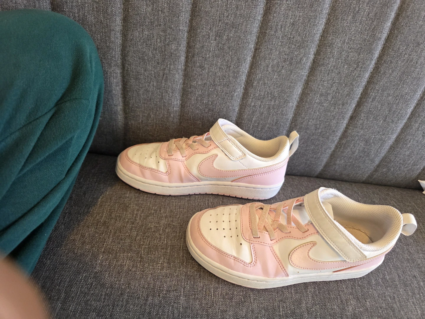 Nike Court Vision Low TD Pink White preschool  Shoes