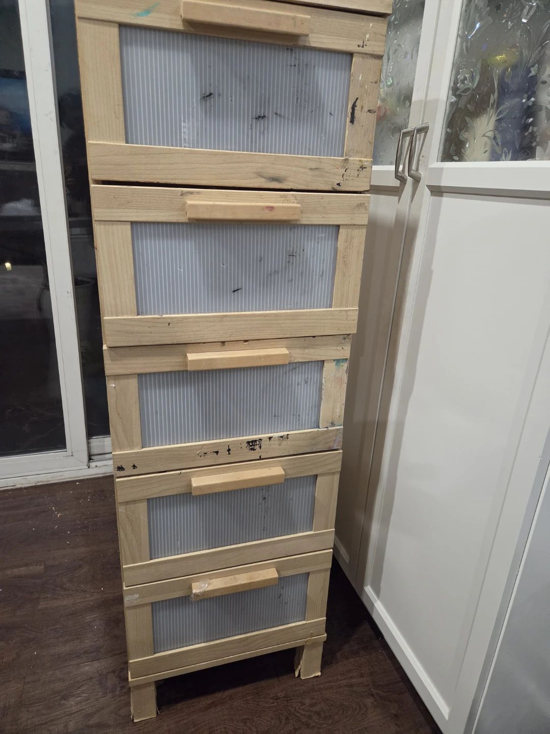 Wooden 5-Drawer Storage Unit - photo 2