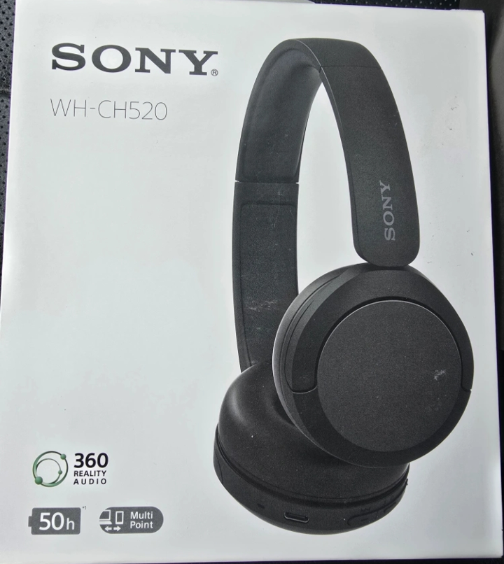 Sony WH-CH520 Wireless On-Ear Headphones