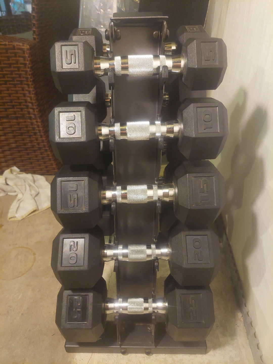 Cap Barbell RK-12BIS Dumbbell Set with Rack - photo 4