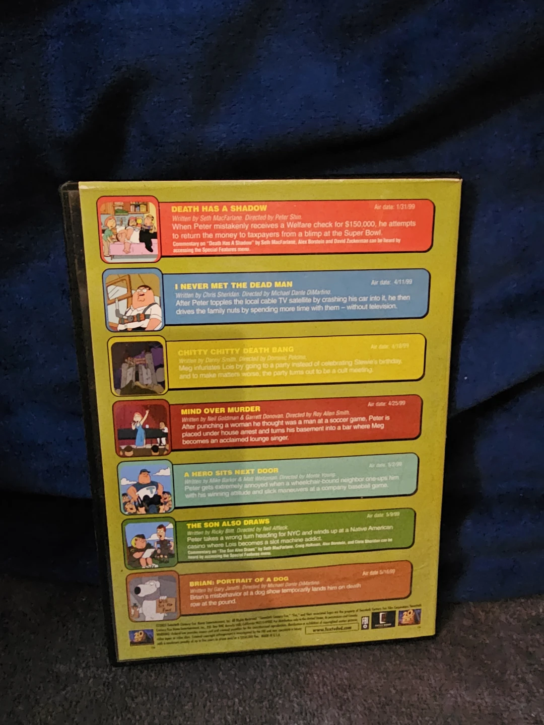 Family Guy Season One DVD Disc One - photo 2