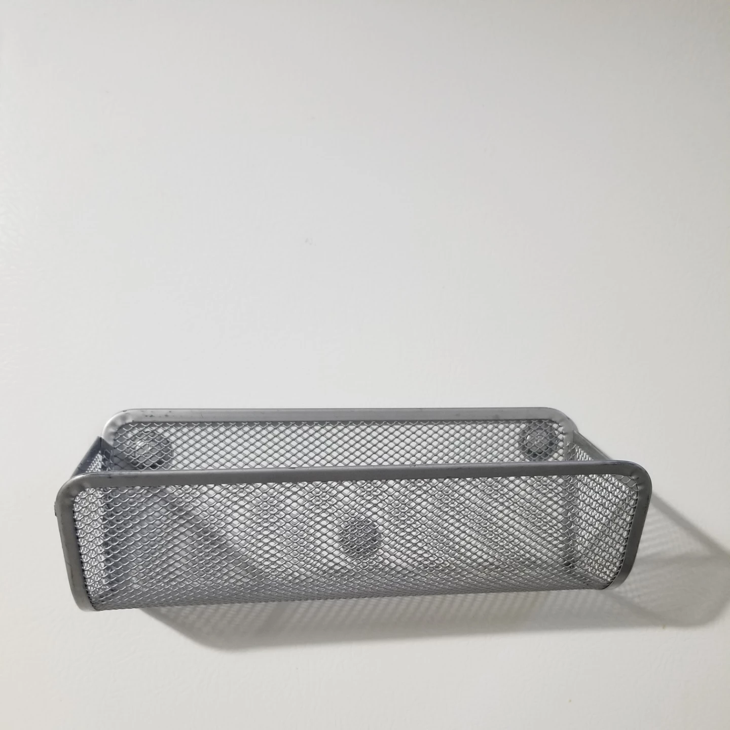 Silver Mesh Magnetic Organizer Tray
