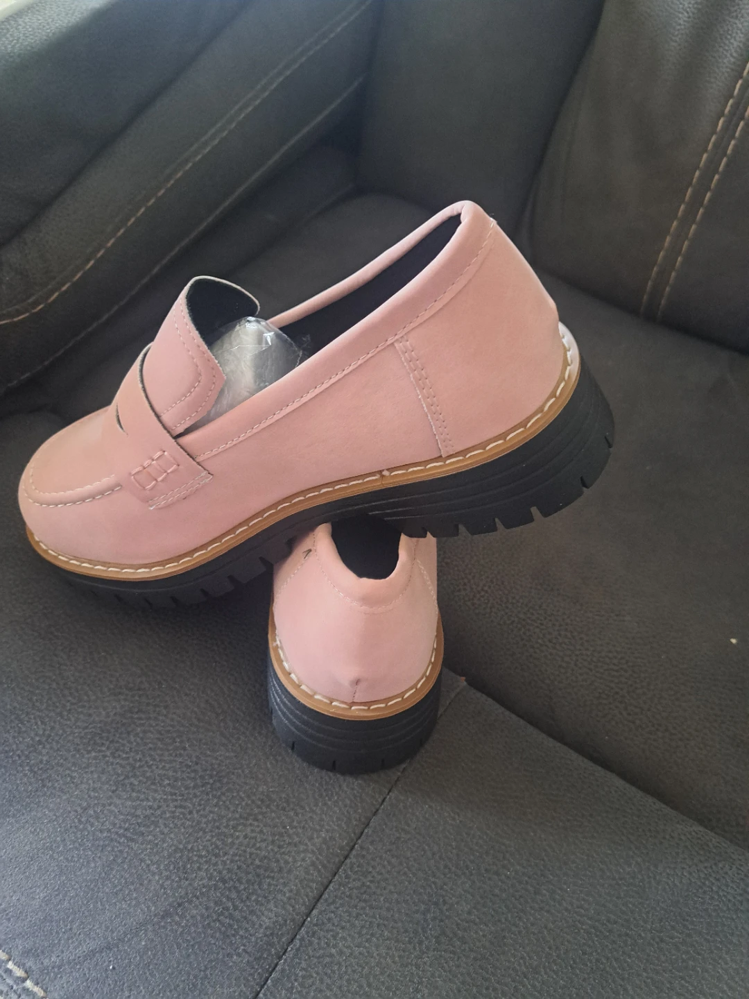 Pink Loafer Style Shoes - photo 4