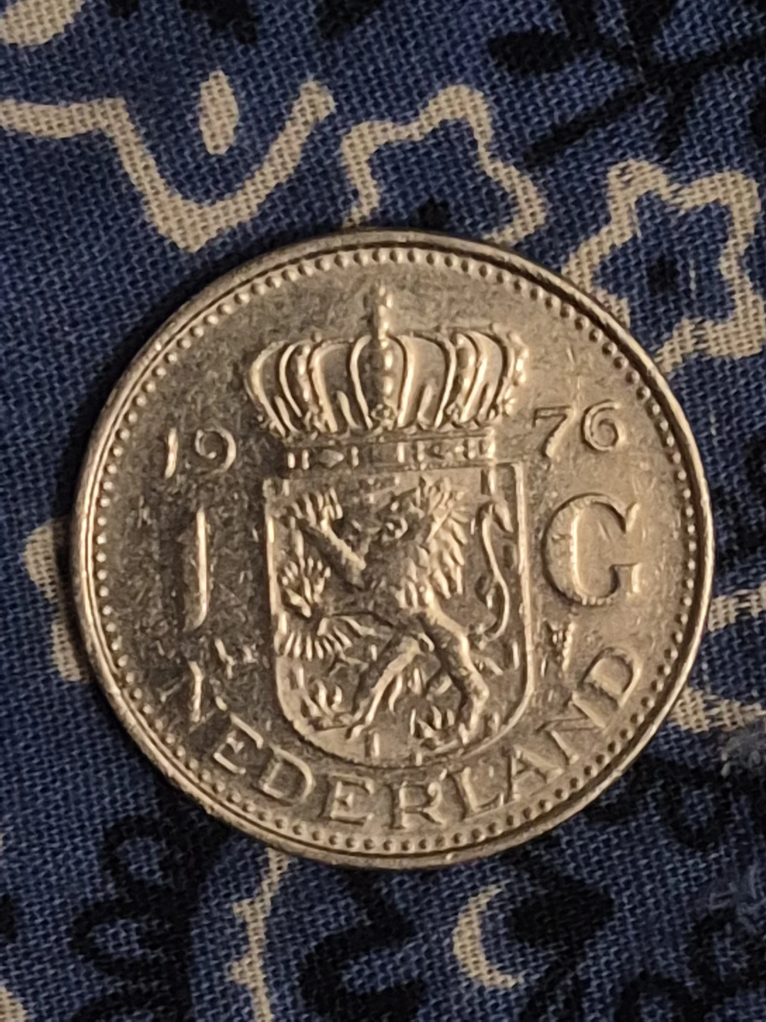 1976 Netherlands 1 Cent Coin