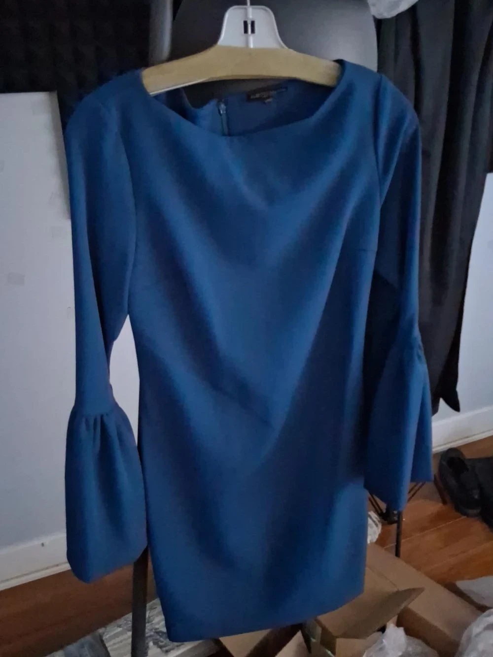 Blue Bell Sleeve Dress - photo 2