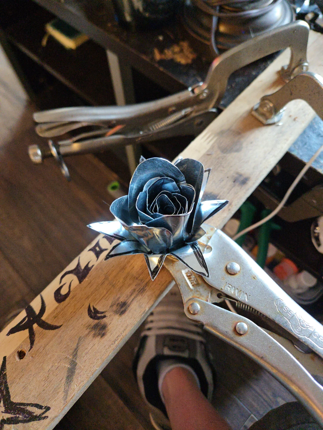 1 Handmade Metal Roses - photo 2