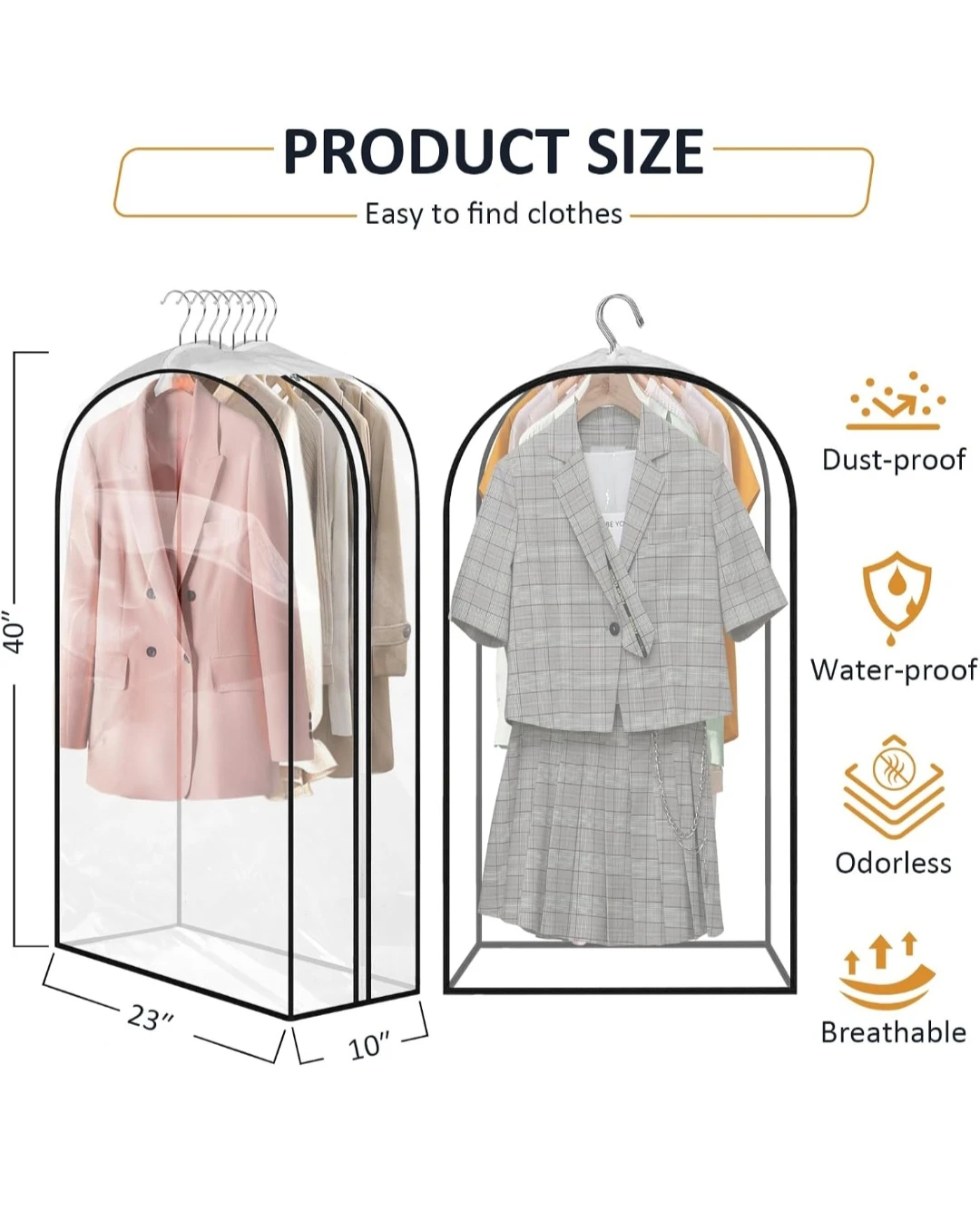 3 DRESS BAGS - photo 3