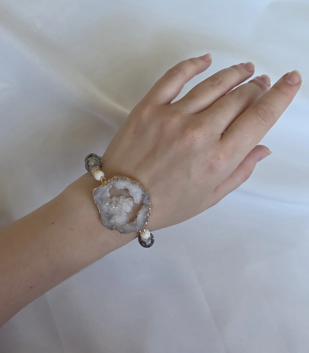 One-of-a-Kind Agate Bracelet | Handmade Jewelry - photo 3
