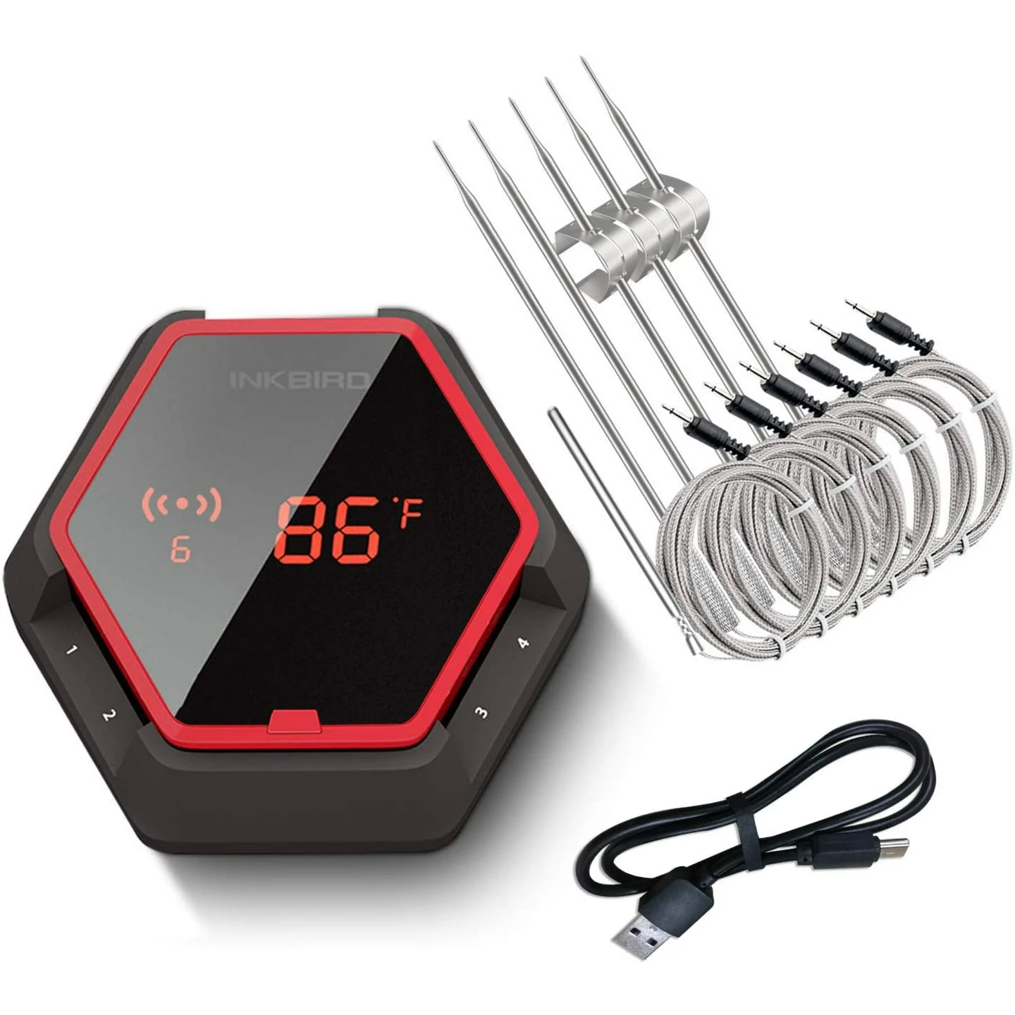 Inkbird IBT-6XS 6-Probes Smart App Cooking Thermometer