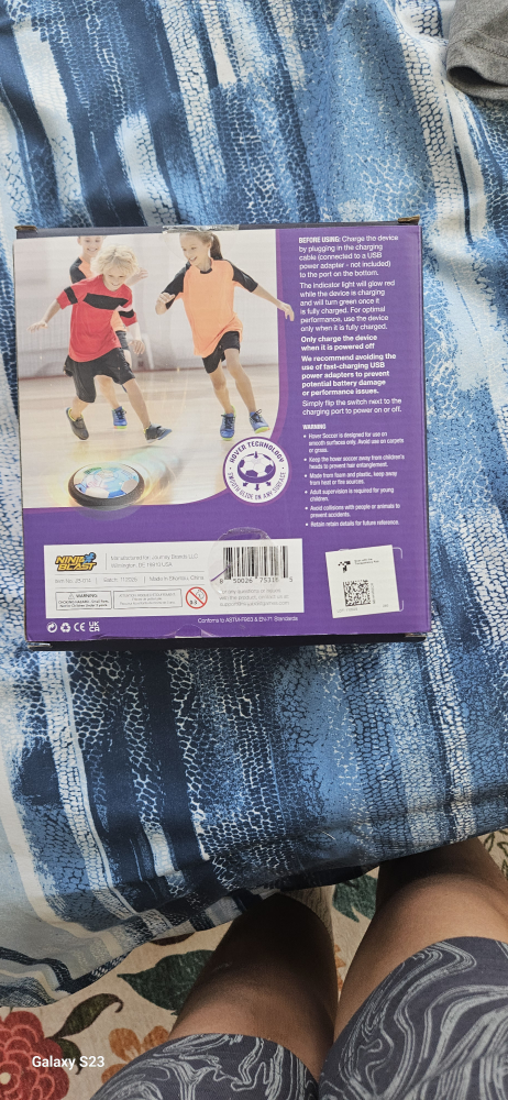 Ninja Blast hovering soccer ball for kids - photo 3