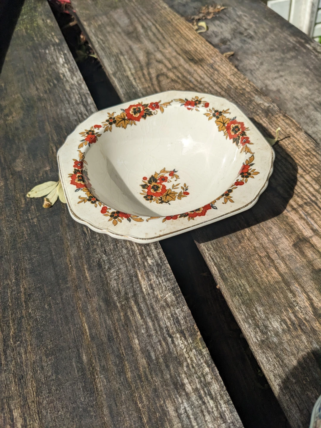 Hand Painted Japan Ceramic Serving Dish and Bowl Set - photo 3