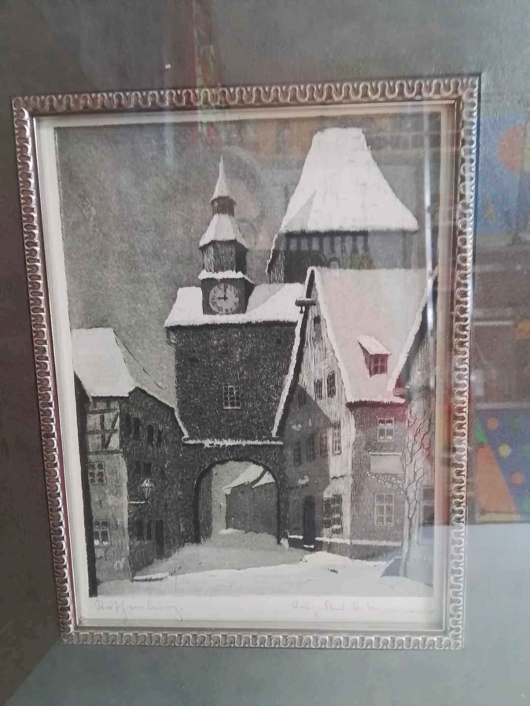 Vintage Ernst Geissendörfer Original Signed Etching - photo 2