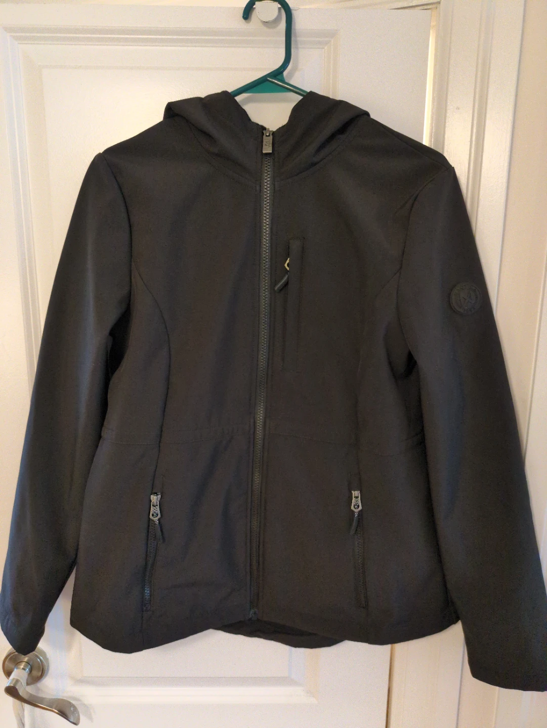 Nautica Hooded Softshell Fleece Lined Jacket