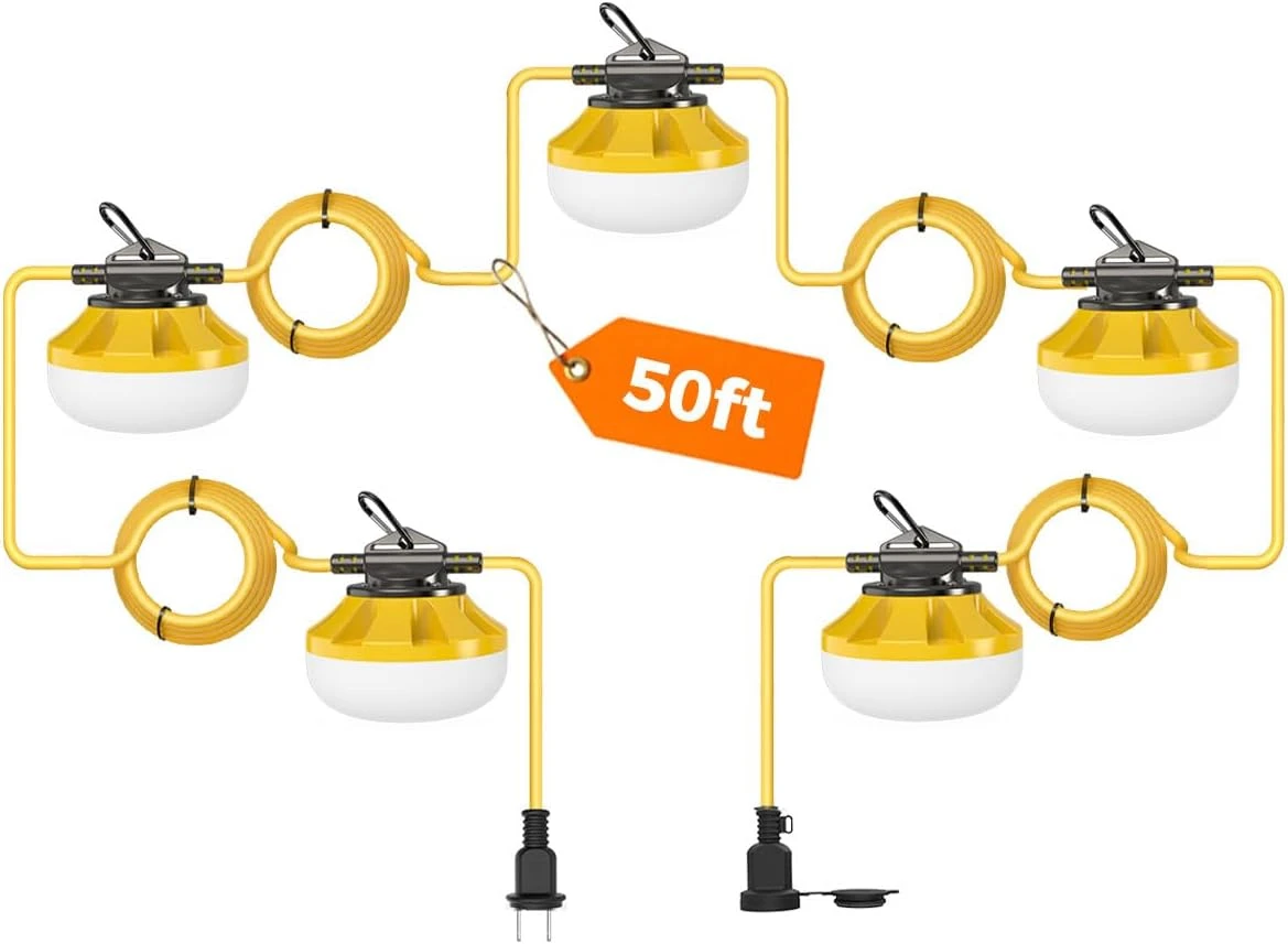 50ft Construction String Lights