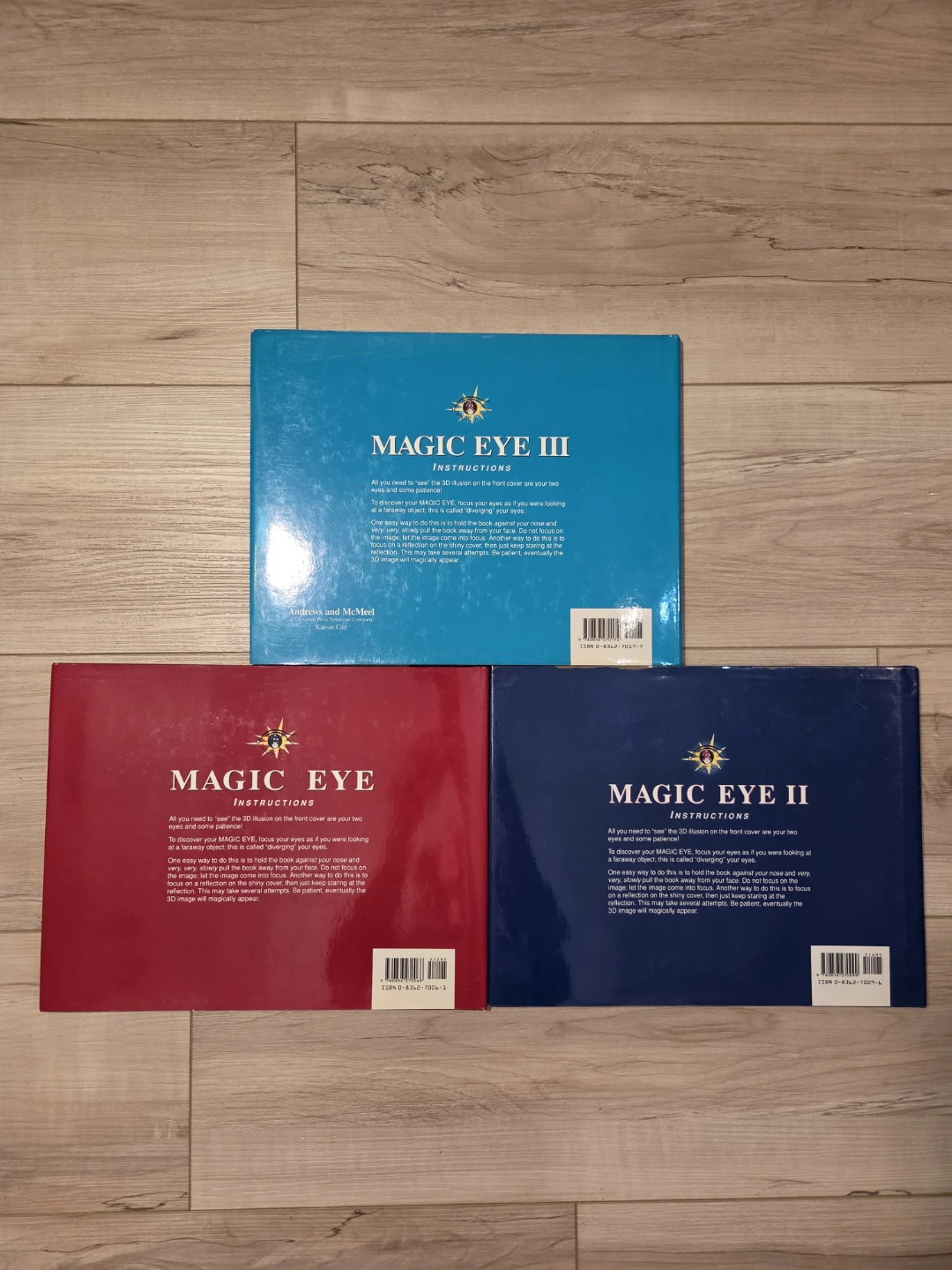 Magic Eye Books - Lot of 3 Vintage 1990's - photo 4