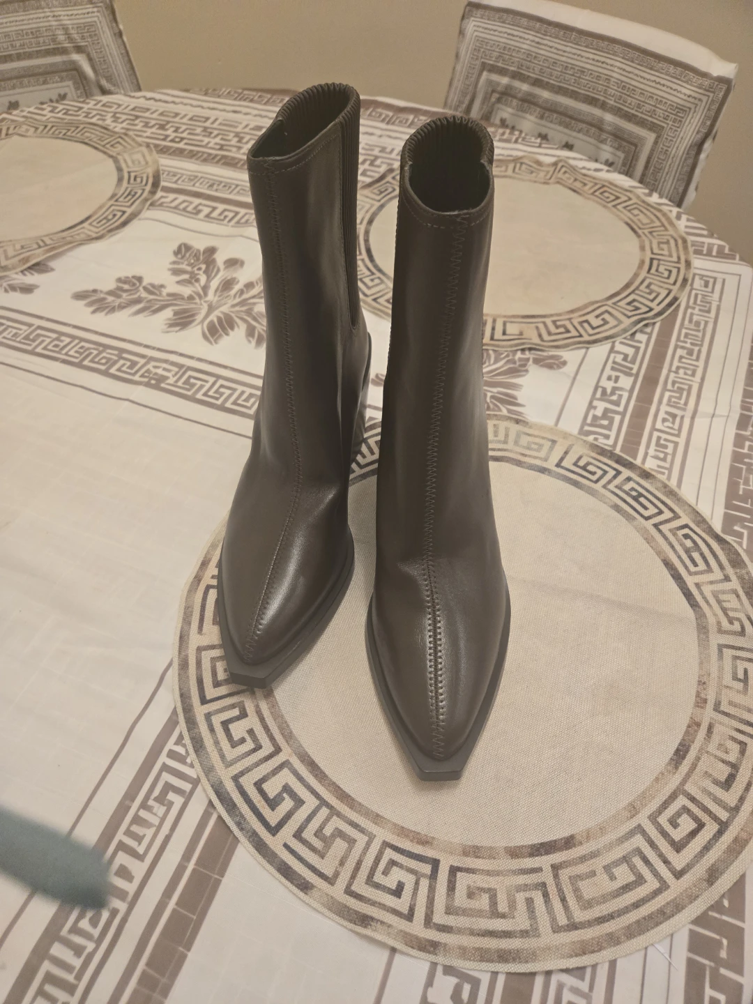 Coach Brown Leather Ankle Boots - photo 3
