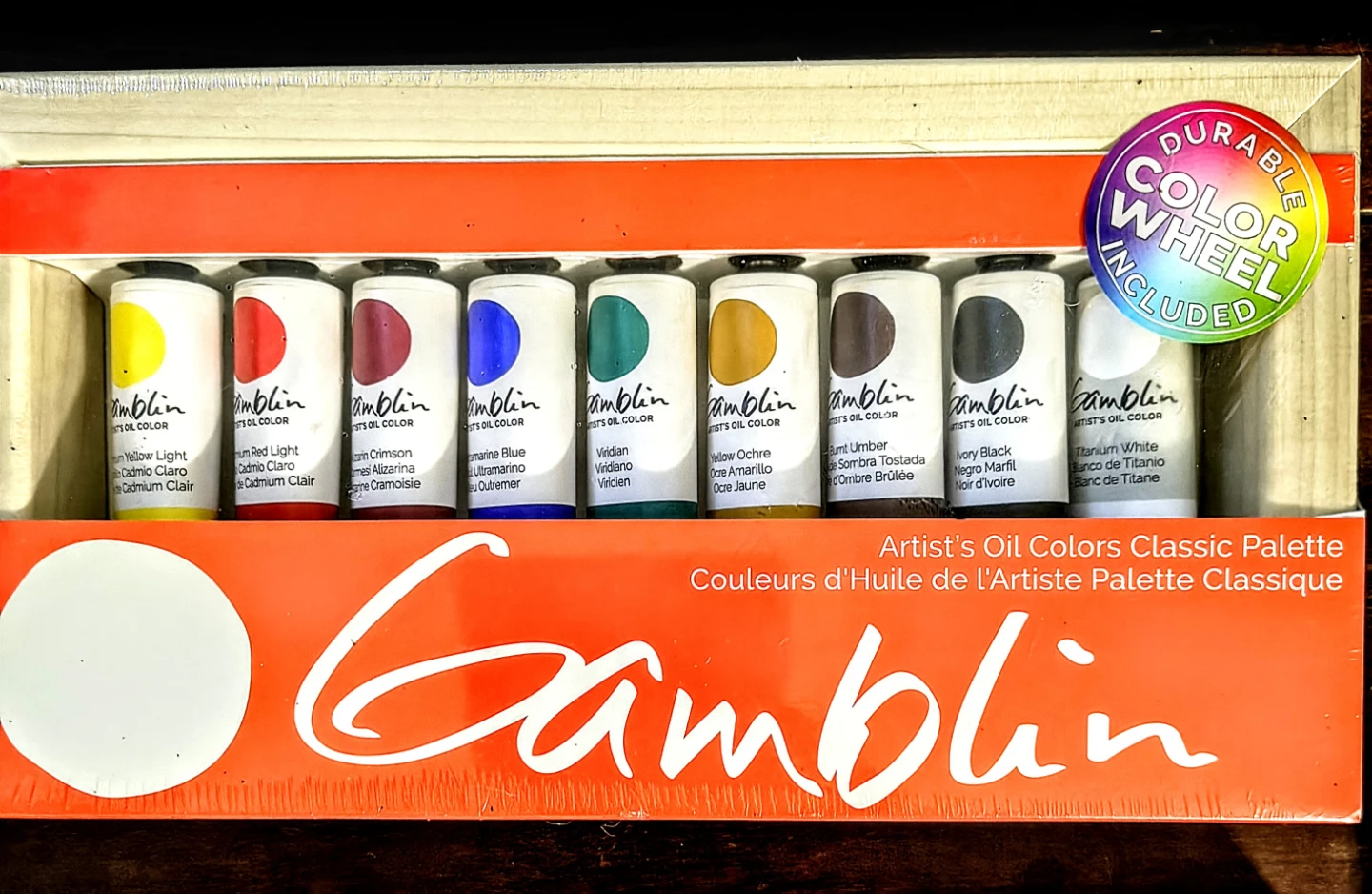 Gamblin Artist's Oil Colors Classic Palette Set