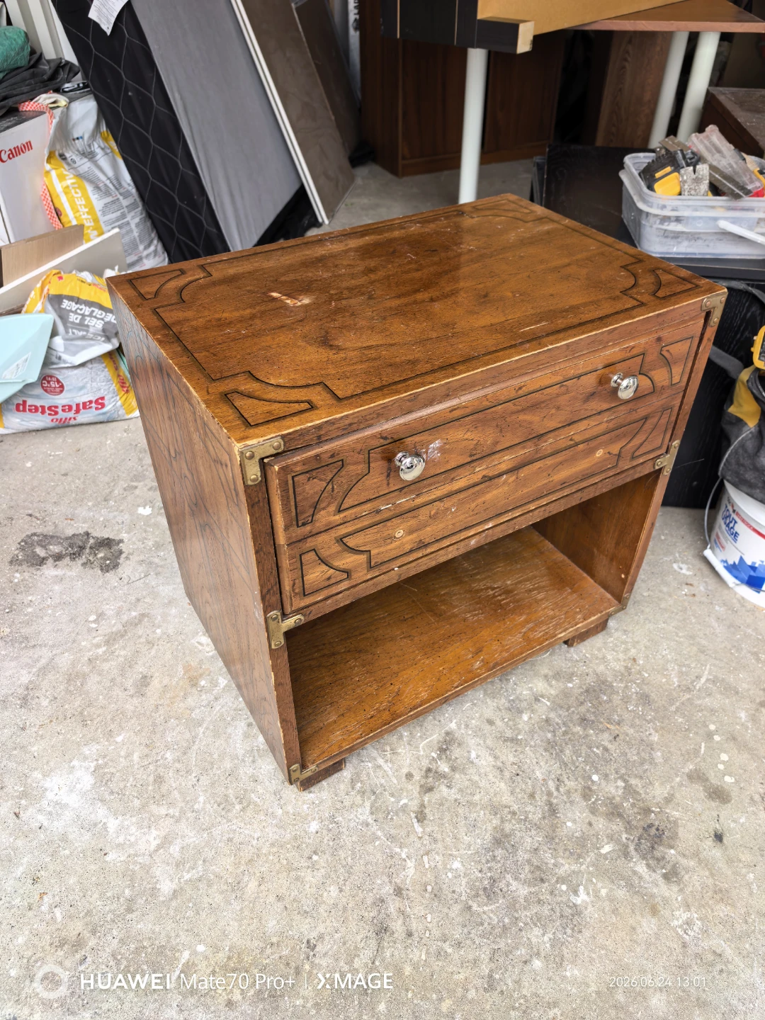 Wooden End Table