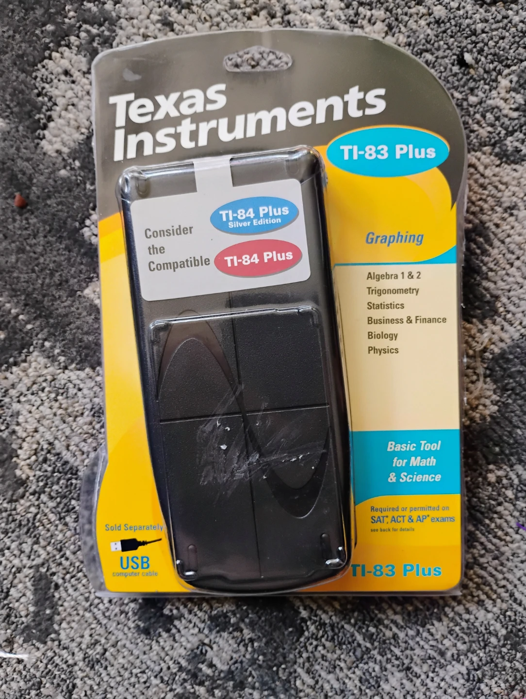 Texas Instruments TI-83 Plus new open box. Cash only - photo 3